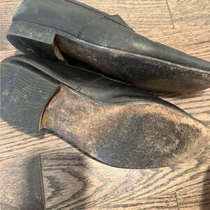 Salvatore Ferragamo Black Leather Loafers 9 (fits us size 10)